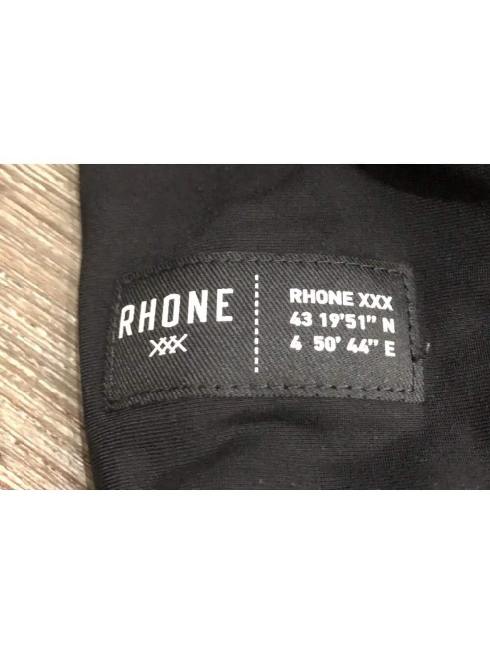 Rhone Mens Small Black Athletic Jogger Joggers Sweatpants